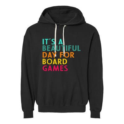 Board Game Player Geek Quote For Boradgame Lover And Nerd Garment-Dyed Fleece Hoodie