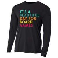 Board Game Player Geek Quote For Boradgame Lover And Nerd Cooling Performance Long Sleeve Crew