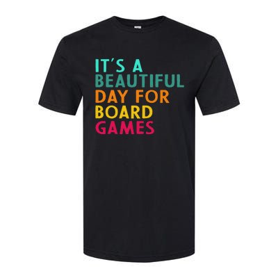 Board Game Player Geek Quote For Boradgame Lover And Nerd Softstyle CVC T-Shirt