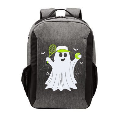 Boo Ghost Playing Tennis Funny Halloween Tennis Costume Vector Backpack