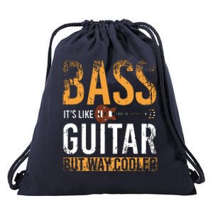 Bass Guitar Player Bassist Gift Bass Guitar Drawstring Bag