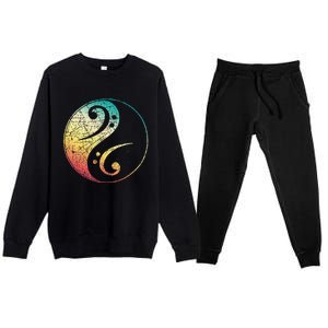 Bass Guitar Player Musical Instrument Bass Guitar Premium Crewneck Sweatsuit Set