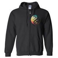 Bass Guitar Player Musical Instrument Bass Guitar Full Zip Hoodie