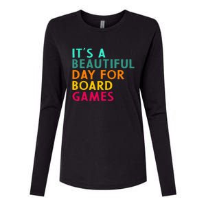 Board Game Player Geek For Boradgame Lover And Nerd Womens Cotton Relaxed Long Sleeve T-Shirt