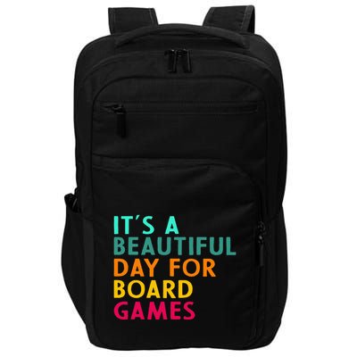 Board Game Player Geek For Boradgame Lover And Nerd Impact Tech Backpack