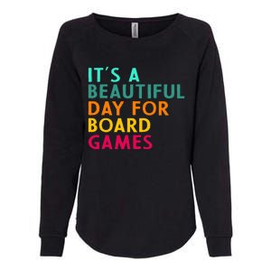 Board Game Player Geek For Boradgame Lover And Nerd Womens California Wash Sweatshirt