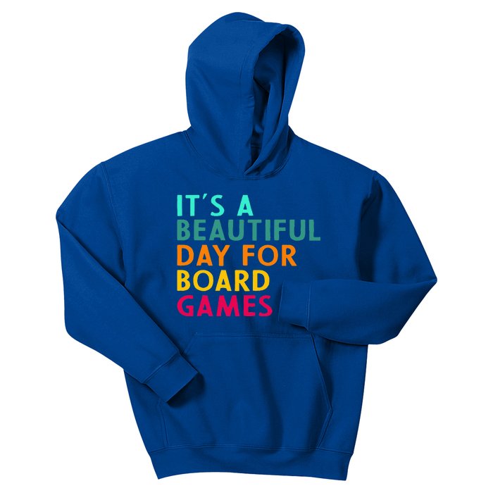 Board Game Player Geek For Boradgame Lover And Nerd Kids Hoodie