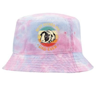 Best Guinea Pig Dad Ever Funny Guinea Pig Daddy Father Tie-Dyed Bucket Hat