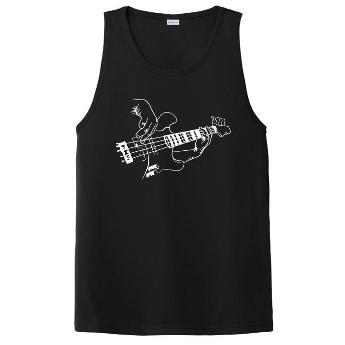 Bass Guitar Player Music Guitarist Musician Rock PosiCharge Competitor Tank