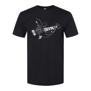 Bass Guitar Player Music Guitarist Musician Rock Softstyle CVC T-Shirt