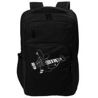 Bass Guitar Player Music Guitarist Musician Rock Cool Gift Impact Tech Backpack