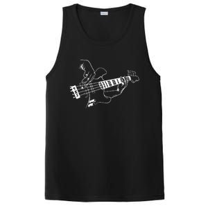 Bass Guitar Player Music Guitarist Musician Rock Cool Gift PosiCharge Competitor Tank