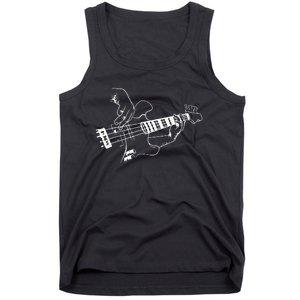 Bass Guitar Player Music Guitarist Musician Rock Cool Gift Tank Top