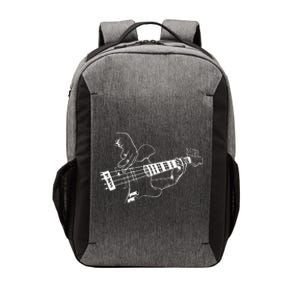 Bass Guitar Player Music Guitarist Musician Rock Cool Gift Vector Backpack