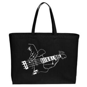 Bass Guitar Player Music Guitarist Musician Rock Cool Gift Cotton Canvas Jumbo Tote