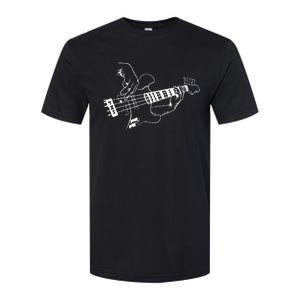 Bass Guitar Player Music Guitarist Musician Rock Cool Gift Softstyle CVC T-Shirt