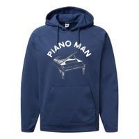 Baby Grand Piano Man Teacher Student Pianist Gifts Performance Fleece Hoodie