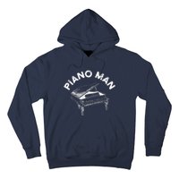 Baby Grand Piano Man Teacher Student Pianist Gifts Hoodie