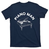 Baby Grand Piano Man Teacher Student Pianist Gifts T-Shirt