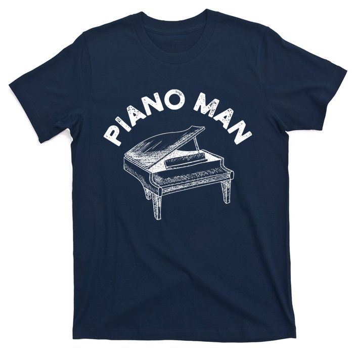 Baby Grand Piano Man Teacher Student Pianist Gifts T-Shirt