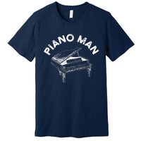 Baby Grand Piano Man Teacher Student Pianist Gifts Premium T-Shirt