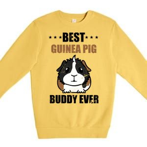 Best Guinea Pig Buddy Ever Premium Crewneck Sweatshirt