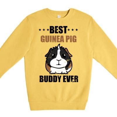 Best Guinea Pig Buddy Ever Premium Crewneck Sweatshirt