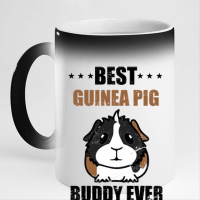 Best Guinea Pig Buddy Ever 11oz Black Color Changing Mug