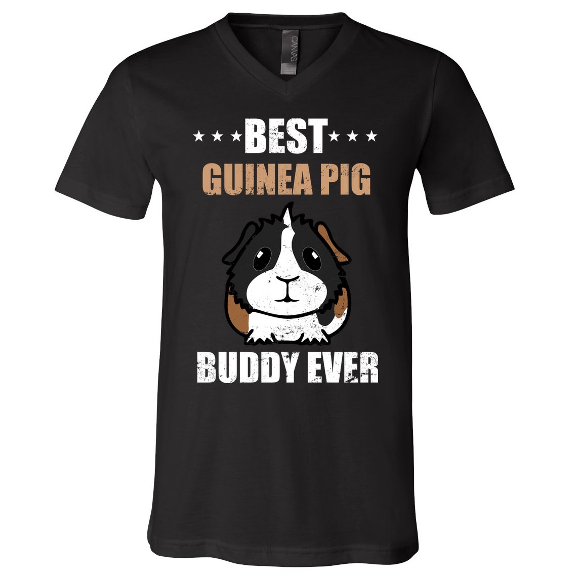 Best Guinea Pig Buddy Ever V-Neck T-Shirt