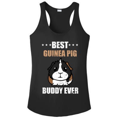 Best Guinea Pig Buddy Ever Ladies PosiCharge Competitor Racerback Tank