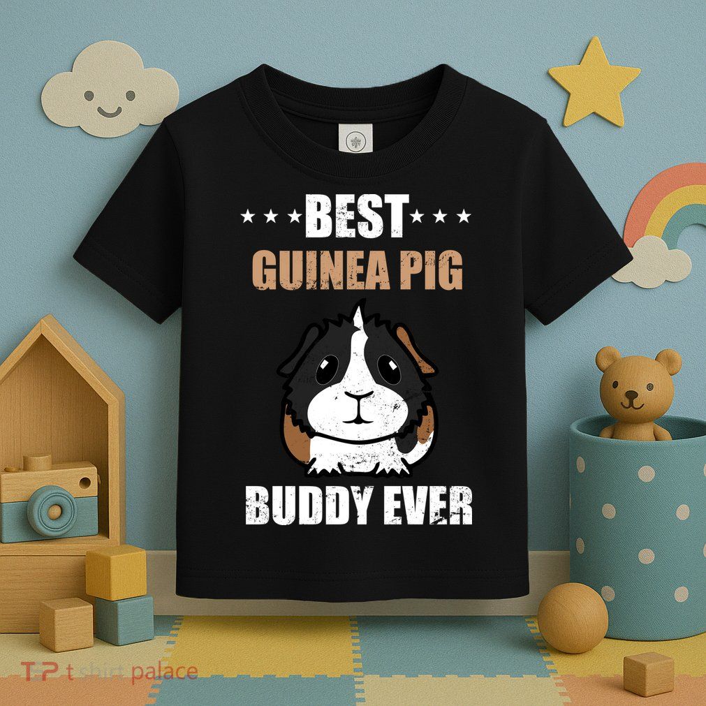 Best Guinea Pig Buddy Ever Toddler T-Shirt