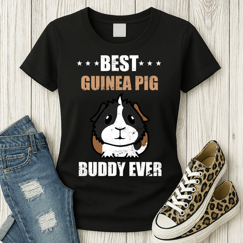 Best Guinea Pig Buddy Ever Womens T-Shirt