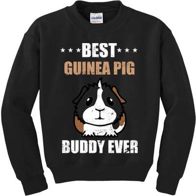Best Guinea Pig Buddy Ever Kids Sweatshirt