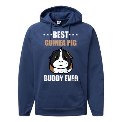 Best Guinea Pig Buddy Ever Performance Fleece Hoodie