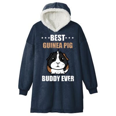 Best Guinea Pig Buddy Ever Hooded Wearable Blanket