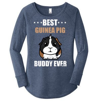 Best Guinea Pig Buddy Ever Women's Perfect Tri Tunic Long Sleeve Shirt