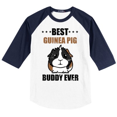 Best Guinea Pig Buddy Ever Baseball Sleeve Shirt