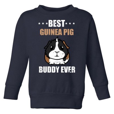 Best Guinea Pig Buddy Ever Toddler Sweatshirt