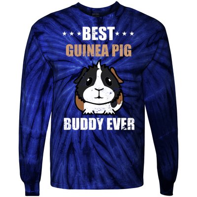 Best Guinea Pig Buddy Ever Tie-Dye Long Sleeve Shirt