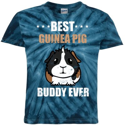 Best Guinea Pig Buddy Ever Kids Tie-Dye T-Shirt