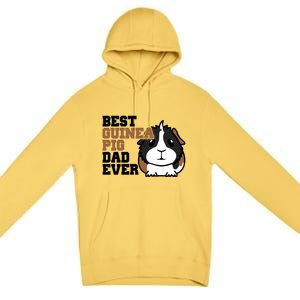 Best Guinea Pig Dad Ever Premium Pullover Hoodie