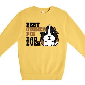 Best Guinea Pig Dad Ever Premium Crewneck Sweatshirt