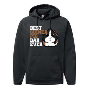 Best Guinea Pig Dad Ever Performance Fleece Hoodie