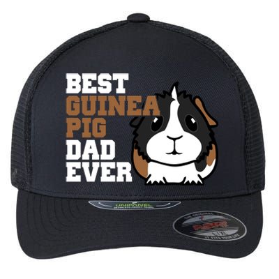 Best Guinea Pig Dad Ever Flexfit Unipanel Trucker Cap