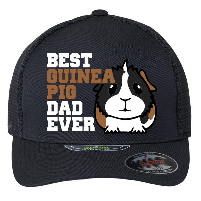 Best Guinea Pig Dad Ever Flexfit Unipanel Trucker Cap