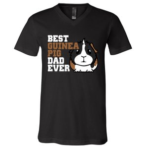 Best Guinea Pig Dad Ever V-Neck T-Shirt