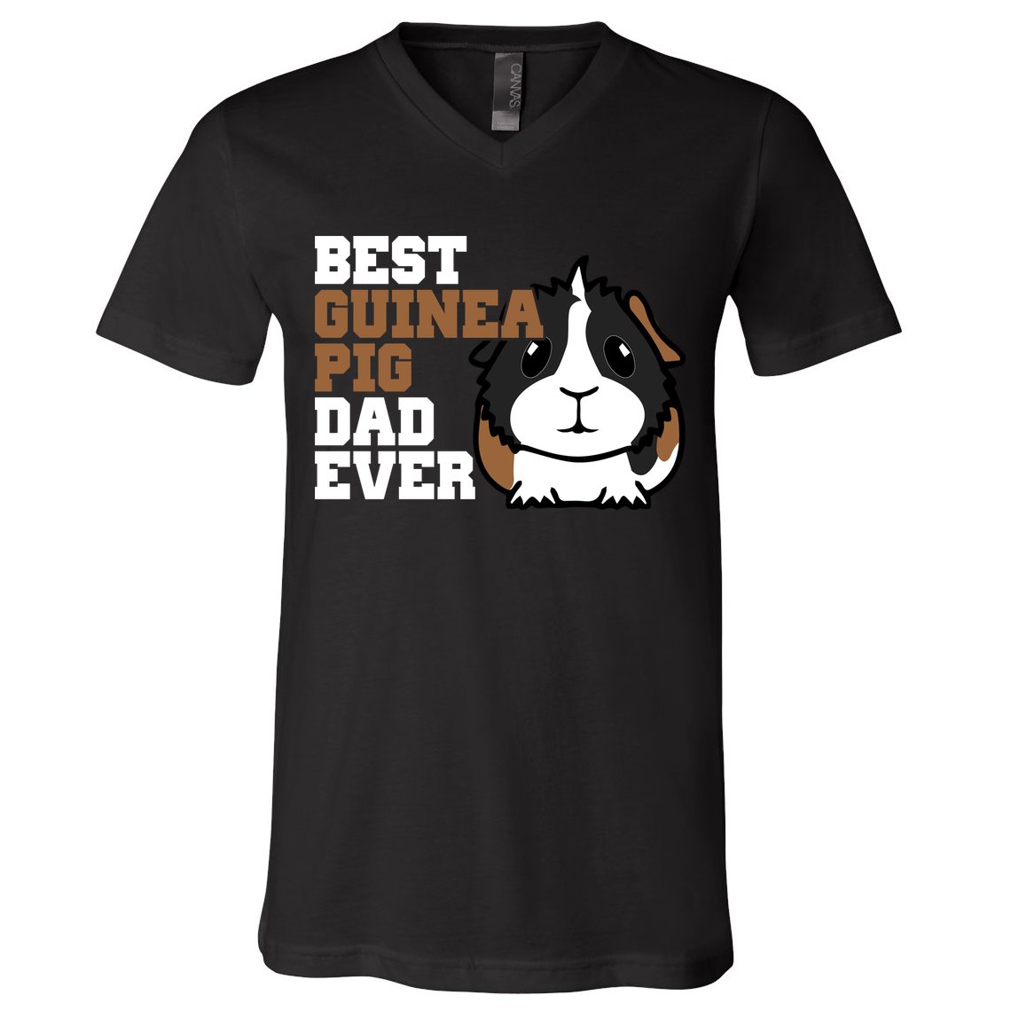 Best Guinea Pig Dad Ever V-Neck T-Shirt