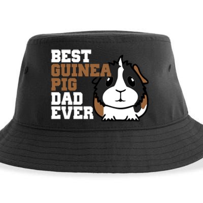 Best Guinea Pig Dad Ever Sustainable Bucket Hat