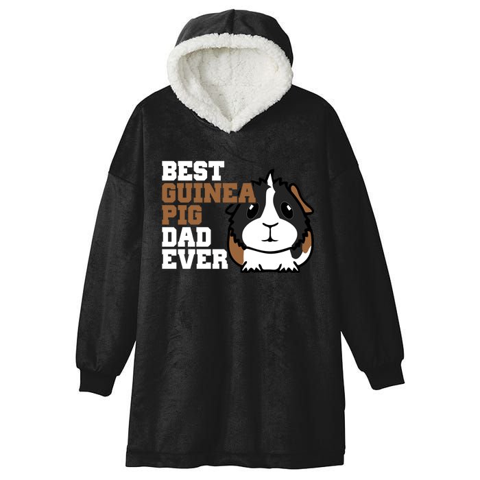 Best Guinea Pig Dad Ever Hooded Wearable Blanket