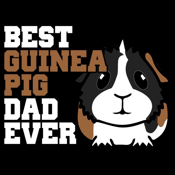 Best Guinea Pig Dad Ever Button